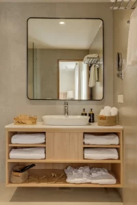 Bathroom Seré Resort Goa - Private Pool Villa Resort in Vagator, North Goa